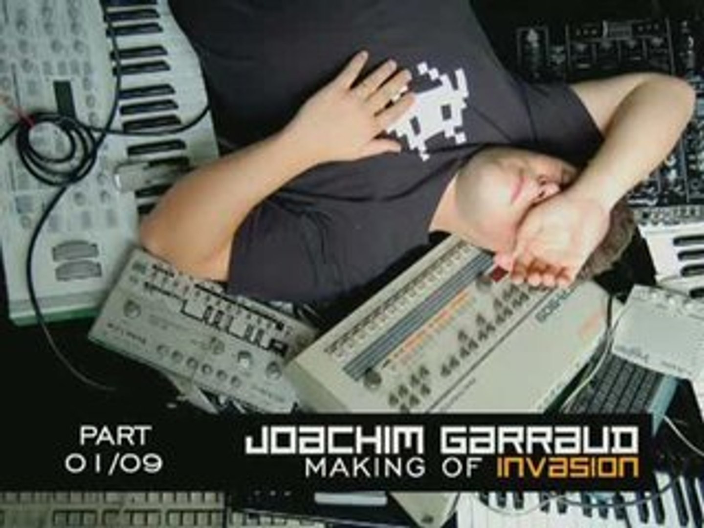 Album Solo “Invasion” de Joachim Garraud le 5 juillet 2008 personnalisé