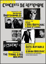 Concerts de Septembre à Cannes : J-10!